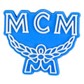 MCM stylised logo blue PB8132 Shoe Charm