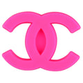 CHANEL double C stylised logo dark pink PB8139 Shoe Charm