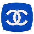 Chanel Double C badge dark blue PB8149 Shoe Charm