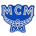 MCM stylised logo dark blue PB8152 Shoe Charm