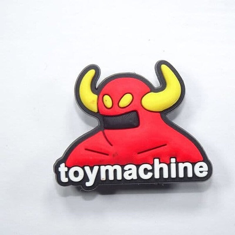 toymachine skateboard logo red MQ087-162 Shoe Charm