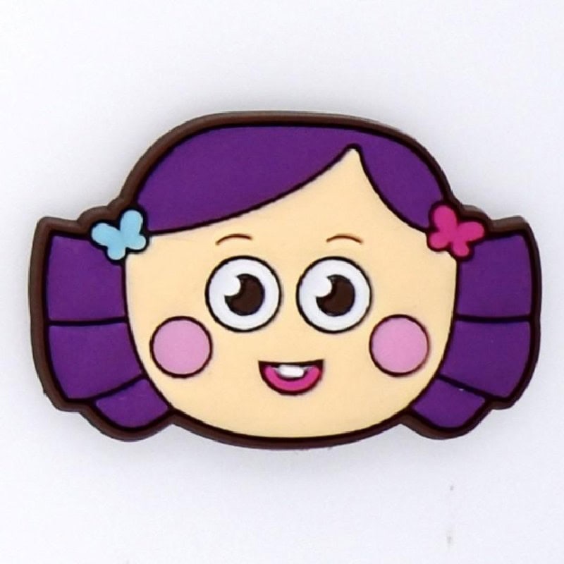 Dolly's face 01-25 Shoe Charm