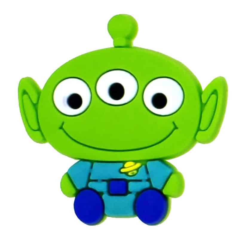 Aliens sitting 01-29 Shoe Charm