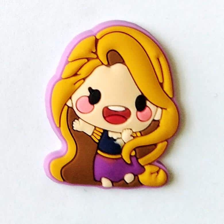 Rapunzel wave Disney princess 02-22 - Shoe Charm