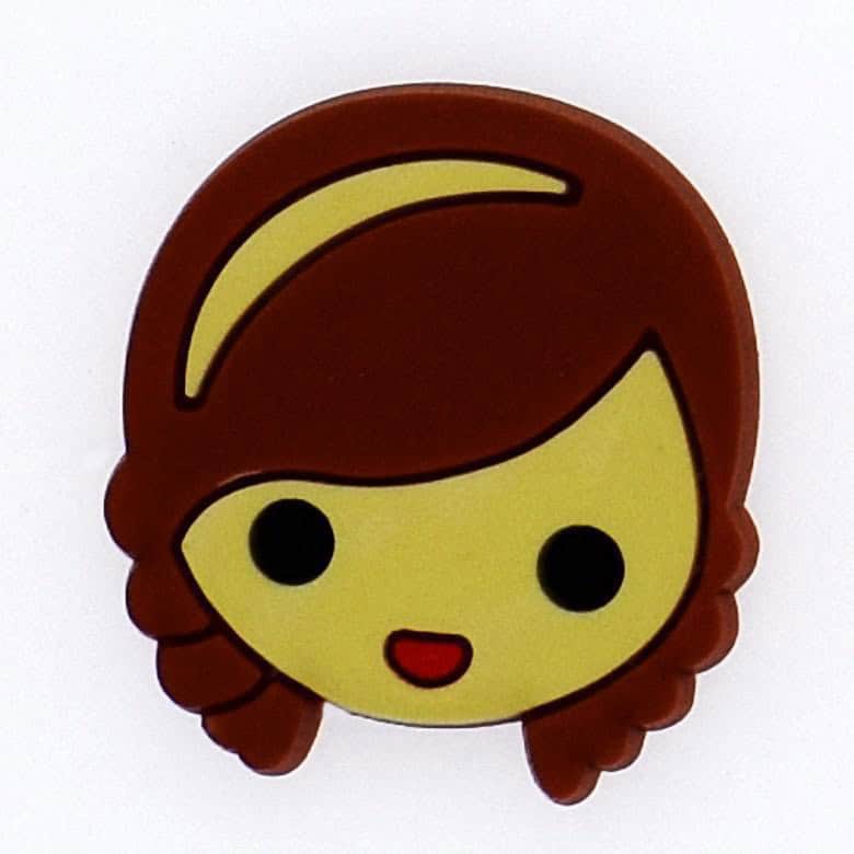 Belle head Disney princess 02-29 - Shoe Charm
