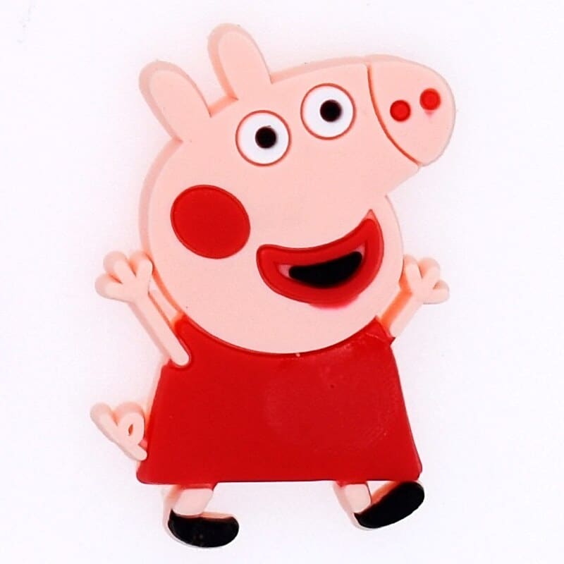 Smiley Peppa 03-14 Shoe Charm