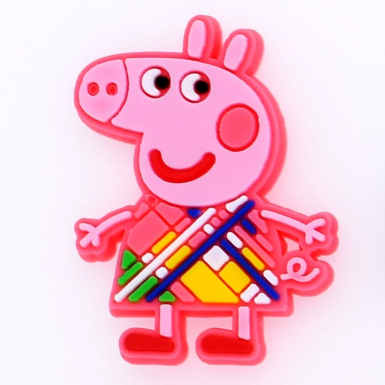 Peppa stripes 03-17 Shoe Charm