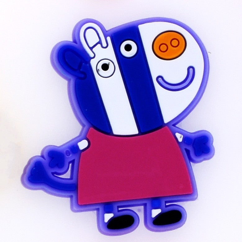 Zoe Zebra 03-23 Shoe Charm