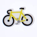 Yellow bike 05-13 Shoe Charm