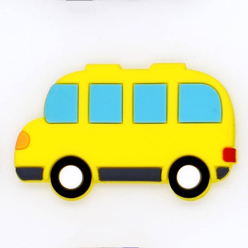 Yellow bus 05-14 Shoe Charm