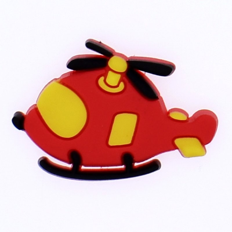 Helicopter 05-24 Shoe Charm