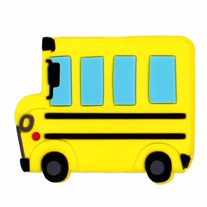 Yellow school bus 05-28 Shoe Charm
