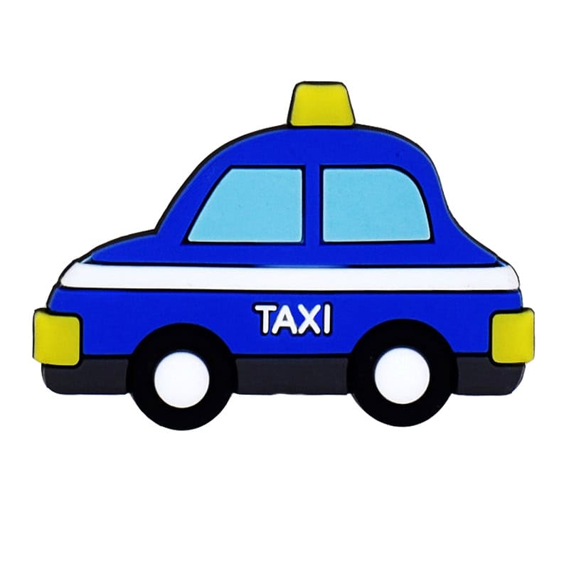 Blue taxi 05-33 Shoe Charm