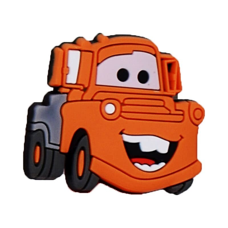 Orange truck 05-41 Shoe Charm