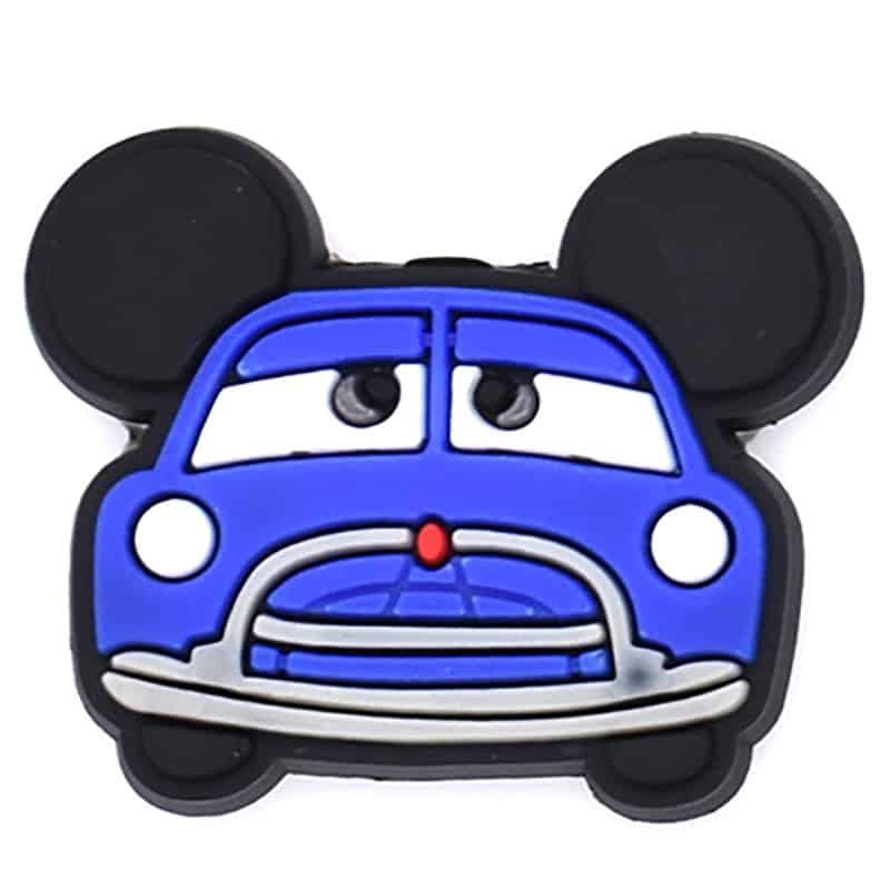 Blue Mickey ears car 05-54 Shoe Charm