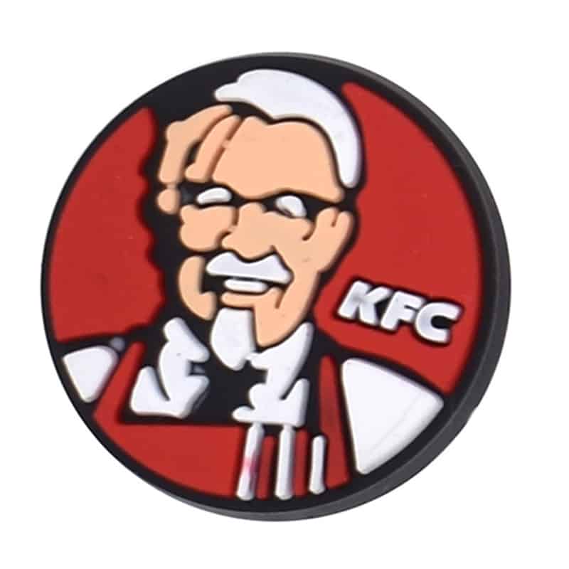 KFC round logo badge 06-103 Shoe Charm