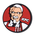 KFC round logo badge 06-103 Shoe Charm