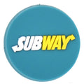 SUBWAY round badge logo 06-104 Shoe Charm