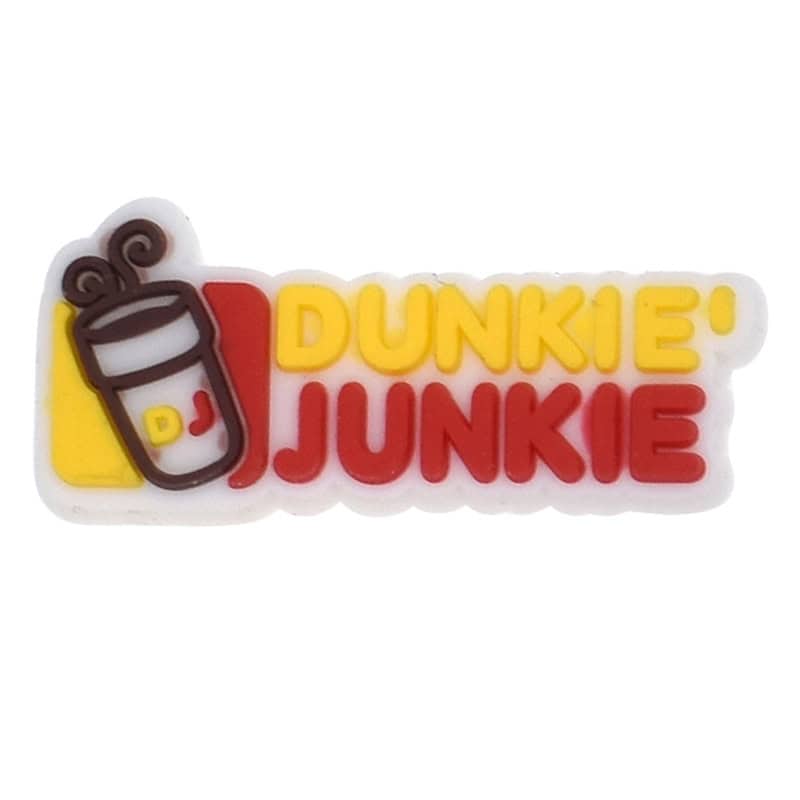DUNKIE JUNKIE stylized logo 06-107 Shoe Charm