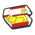 McDonalds chicken nuggets carton 06-122 Shoe Charm
