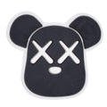 Black XX teddy logo 06-24 Shoe Charm