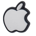 Apple, white bitten logo 06-27 Shoe Charm