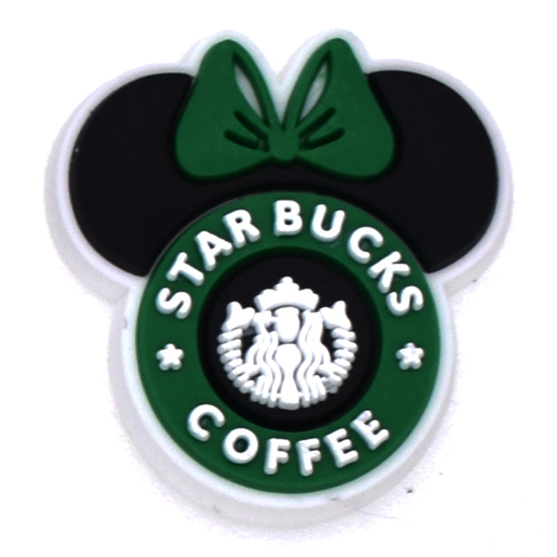Starbucks Coffee Mickey Ears 06-48 Shoe Charm
