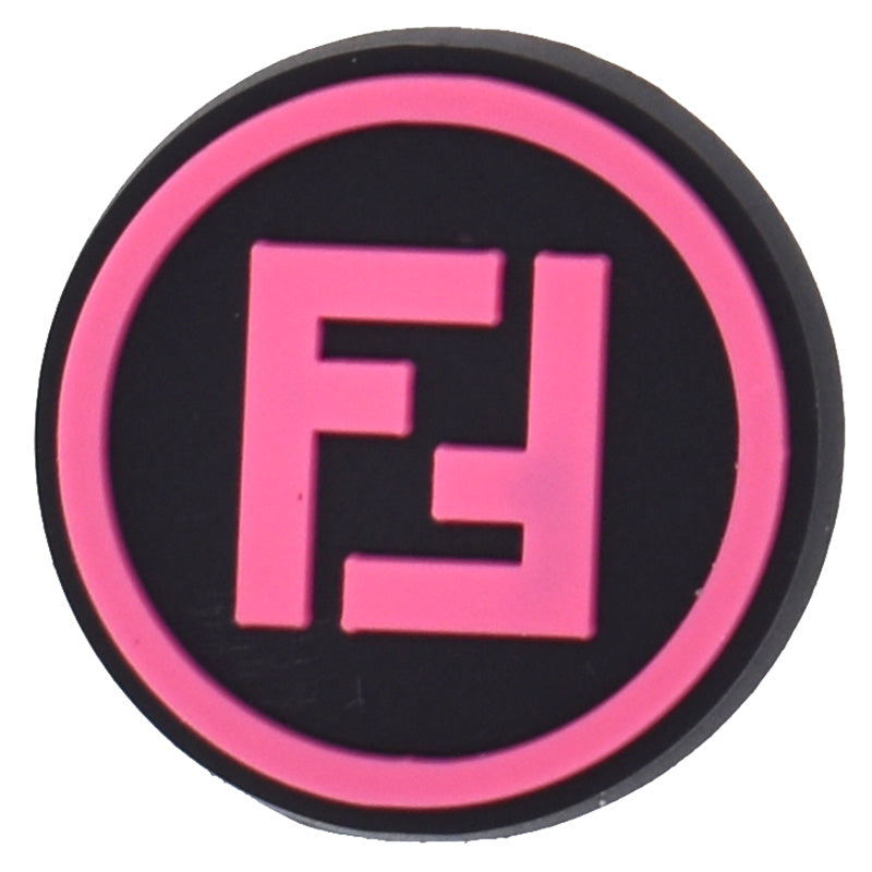 Fendi round badge logo 06-53 Shoe Charm