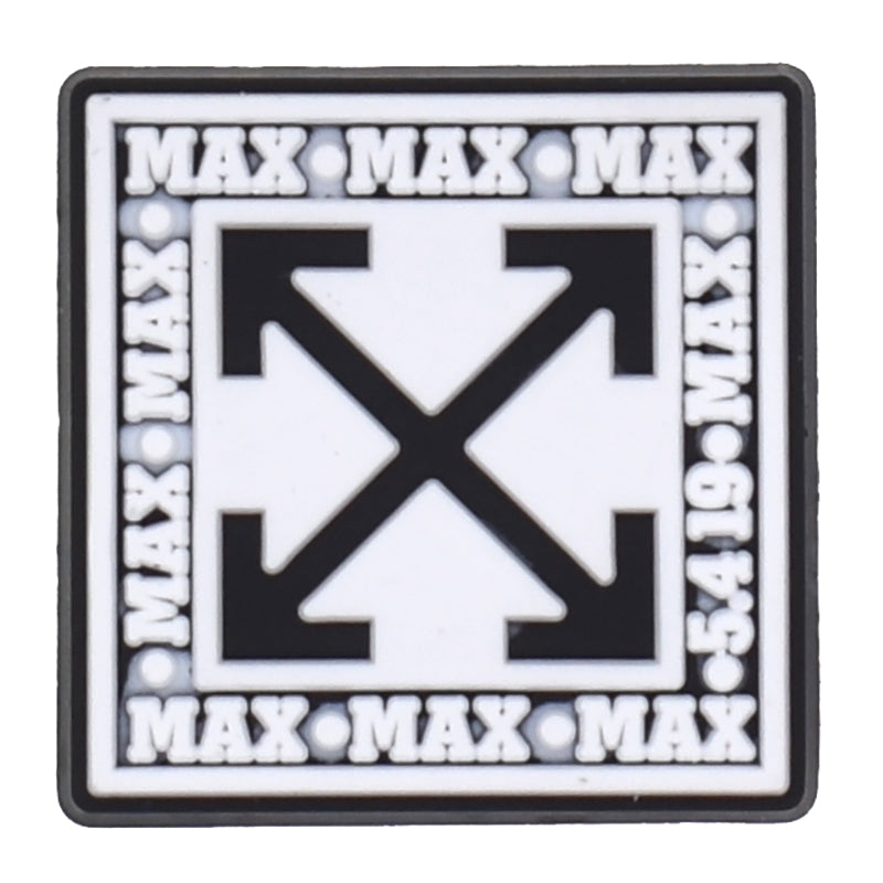 MAX square 5419 arrow logo 06-57 Shoe Charm