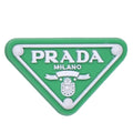 PRADA triplate  green 06-61 Shoe Charm