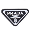PRADA triplate  black  06-62 Shoe Charm