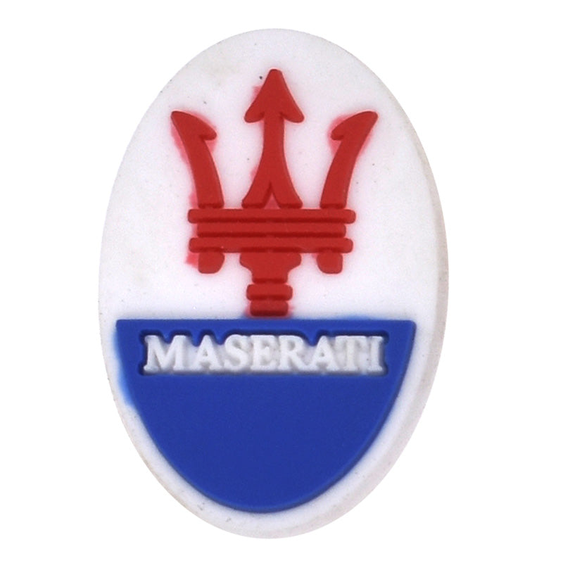 Maserati oval car badge 06-75 Shoe Charm