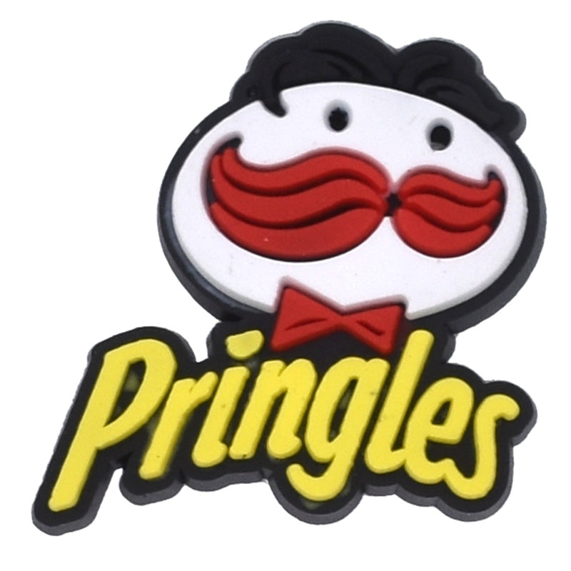Pringles stylized logo 06-80 Shoe Charm