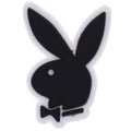 Bow Tie Bunny stylized logo 06-82 Shoe Charm