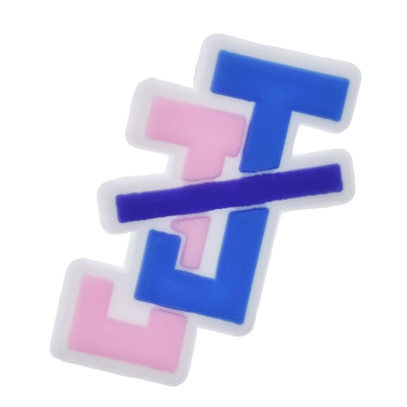 JJ slash logo 101-06 Shoe Charm