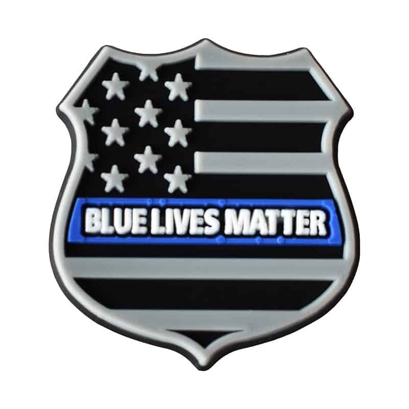 BLACK LIVES MATTER badge 101-09 Shoe Charm