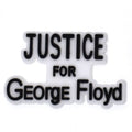 Justice for George Floyd sign 101-101 Shoe Charm