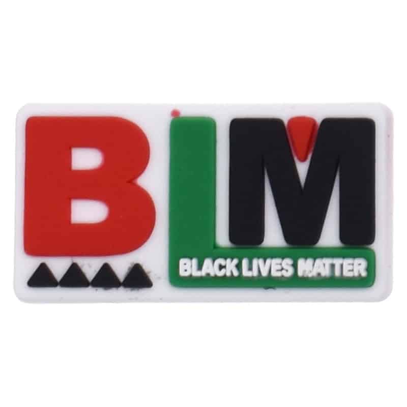 BLM sign 101-102 Shoe Charm