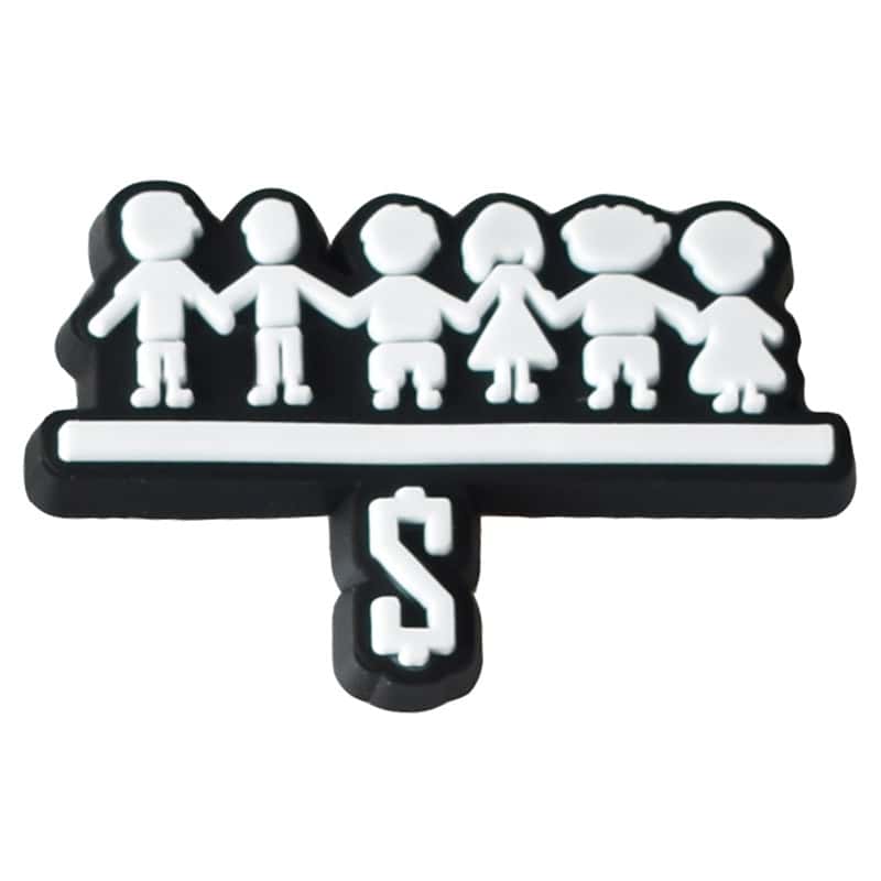 Kids sillouette 101-14 Shoe Charm