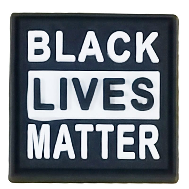 BLACK LIVES MATTER sign 101-22 Shoe Charm
