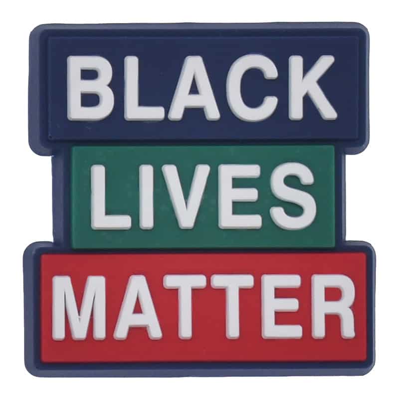Black/green/red sign 101-23 Shoe Charm