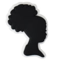 Sillouette top hair girl 101-50 Shoe Charm
