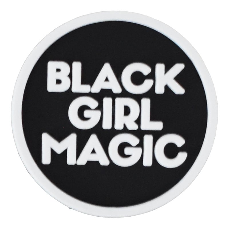 BLACK GIRL MAGIC badge 101-52 Shoe Charm