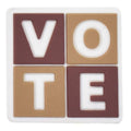 VOTE sign 101-82 Shoe Charm