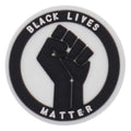 BLACK LIVES MATTER round badge 101-93 Shoe Charm
