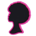Red sillouette girl 101-96 Shoe Charm