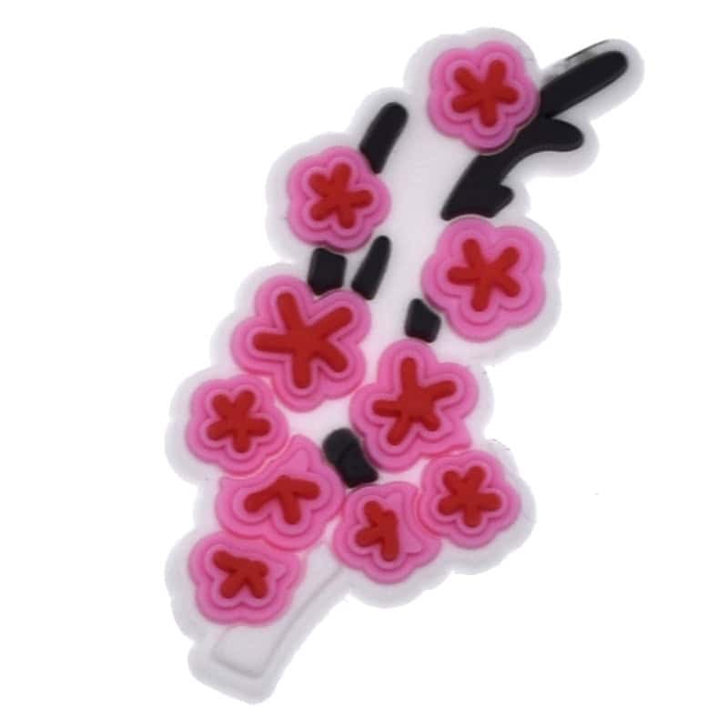 Pink blossom branch 102-100 - Shoe Charm