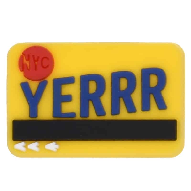 NYC YERRR card 102-112 - Shoe Charm