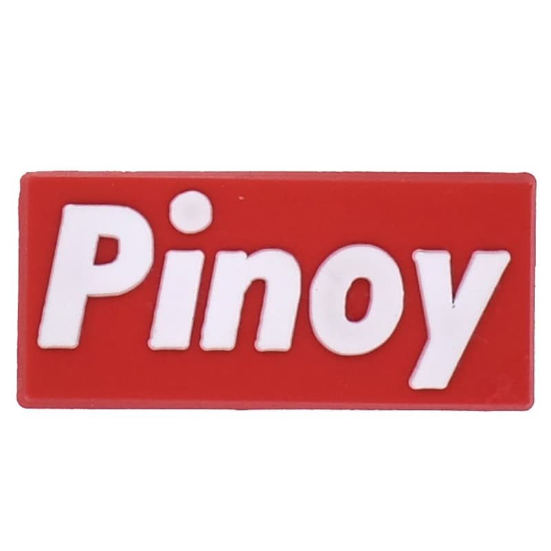 Pinoy sign red 102-113 - Shoe Charm