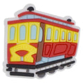Red & yellow tram 102-124 - Shoe Charm